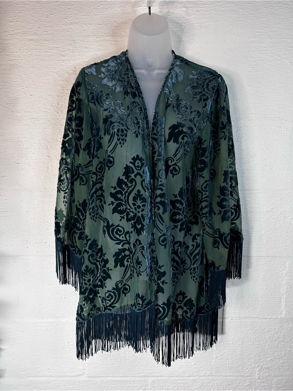 Dark green kimono